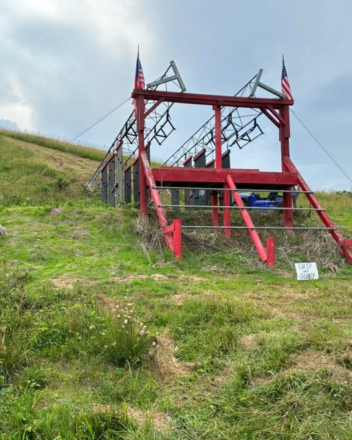 The course is shaping up quickly. Rain or shine this will be a wild weekend!
#obstaclecourse #suckitupbuttercup #noregrets #earnit #challengeyourself #waterslide #embracethesuck #ocrchallenge #battleharder #familyfriendly #IndianMudRun #run #warxsucks