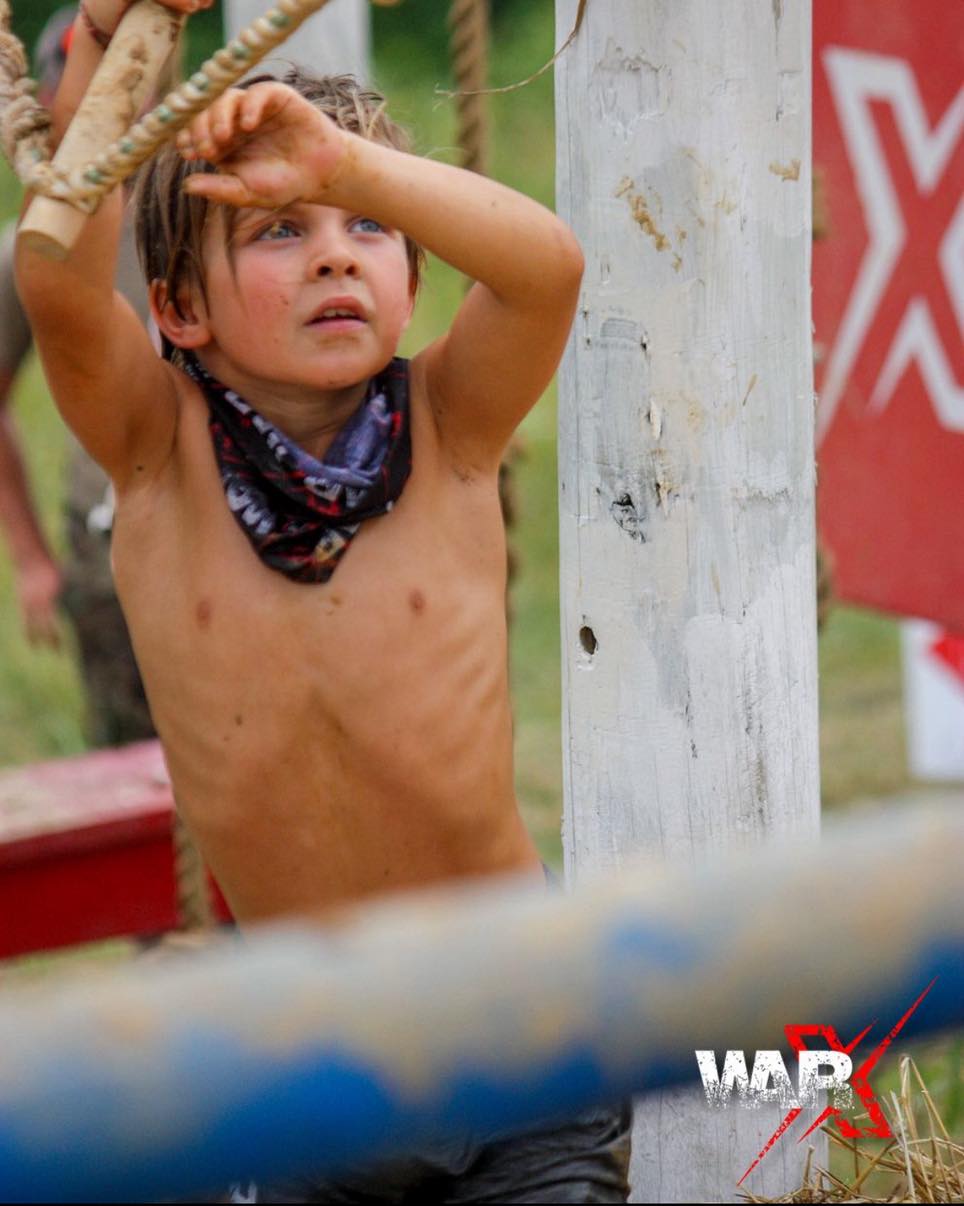 They see everything. You are their hero. Bring them and challenge them!
We love watching the kids tackle the course right along with their family and friends!
Will they be able to do it all? Not likely, but they will want to do it again.
#WarX #kids #warxkids #determined #noregrets #waterslide #battle #warxaddiction #mud #fun #familyfriendly